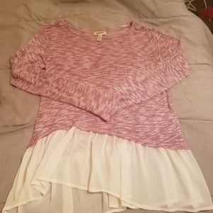 Long Sleeve Shirt, Ruffle "skirt"